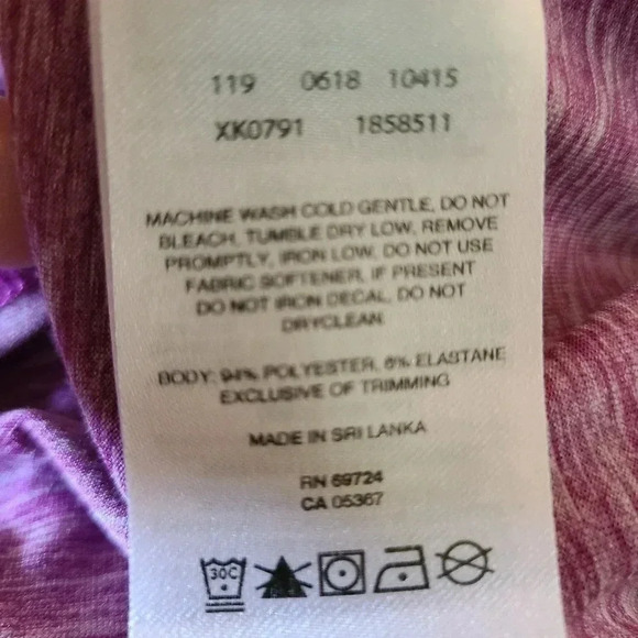 COLUMBIA split mock neck sweatshirt - Picture 10 of 11